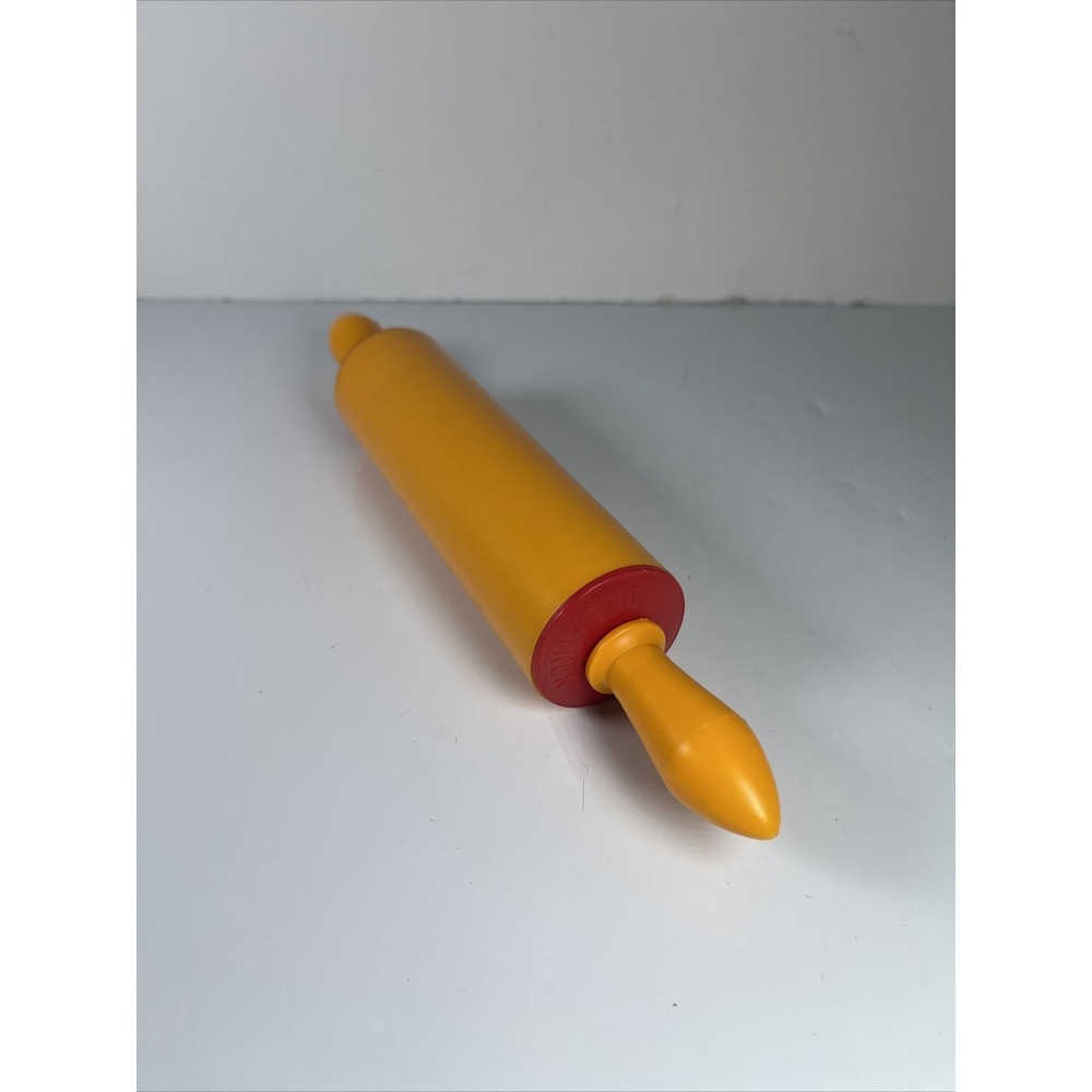 Vintage Plastic Dough‎ Roll Dr. Oetker Toy Rolling Pin